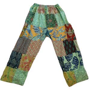 Patchwork Bohemian Hippie Lightweight Pants